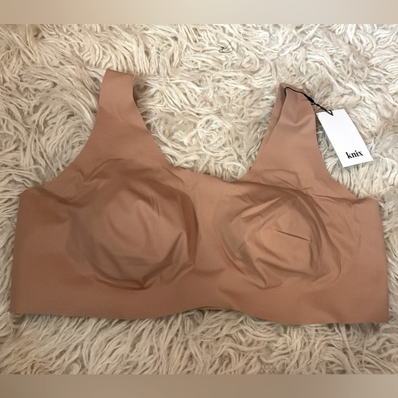 Knix Tan Seamless Comfort Bra - Picture 1 of 7
